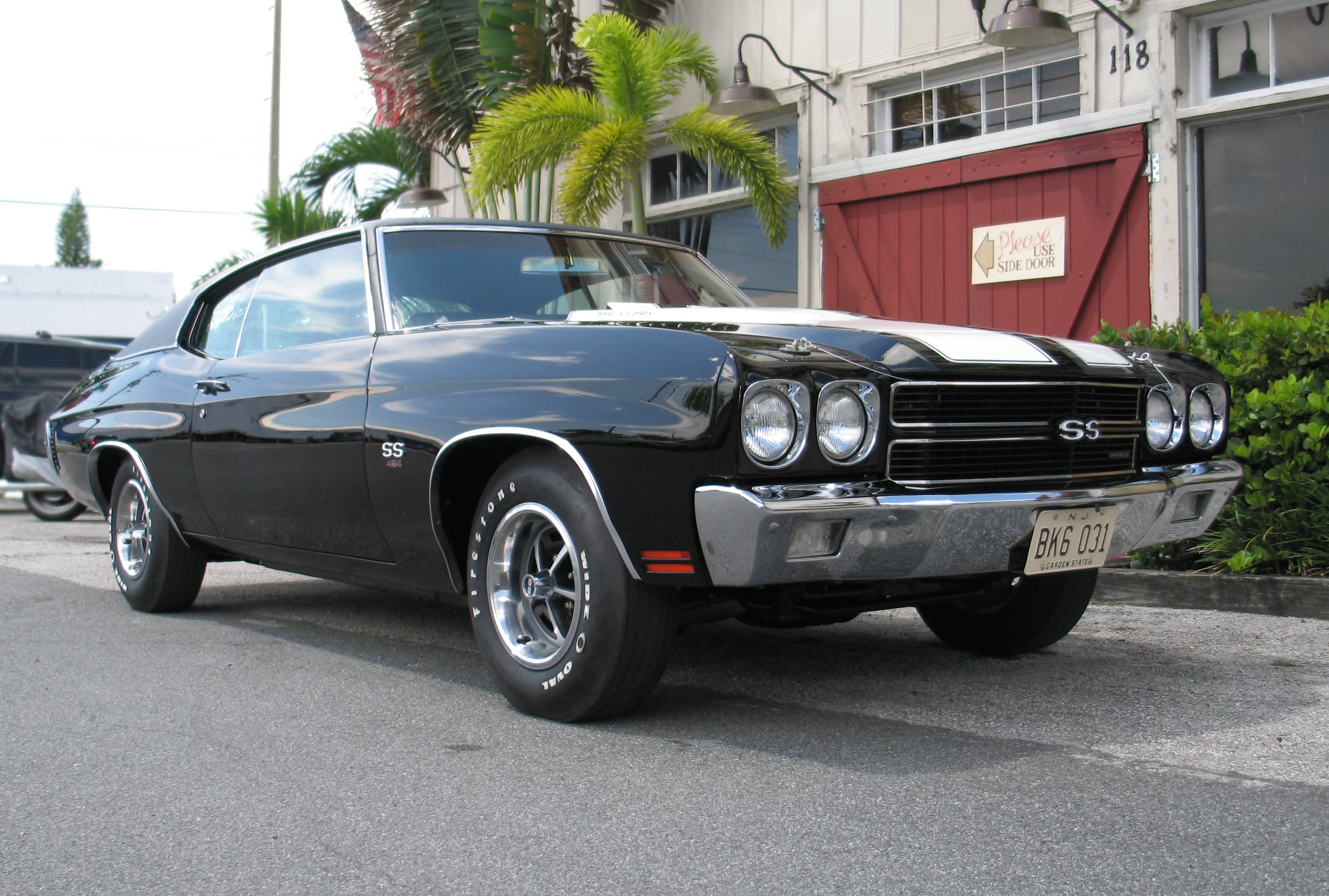 Chevrolet Chevelle SS LS6 muscle car in a classic American muscle configuration