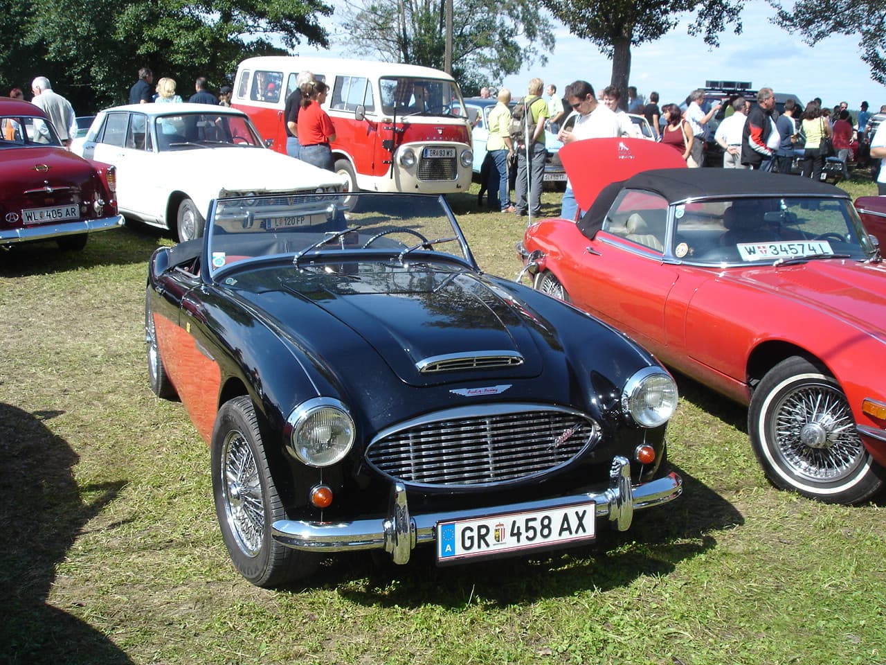 Show-ready Austin Healey 3000 in pristine condition